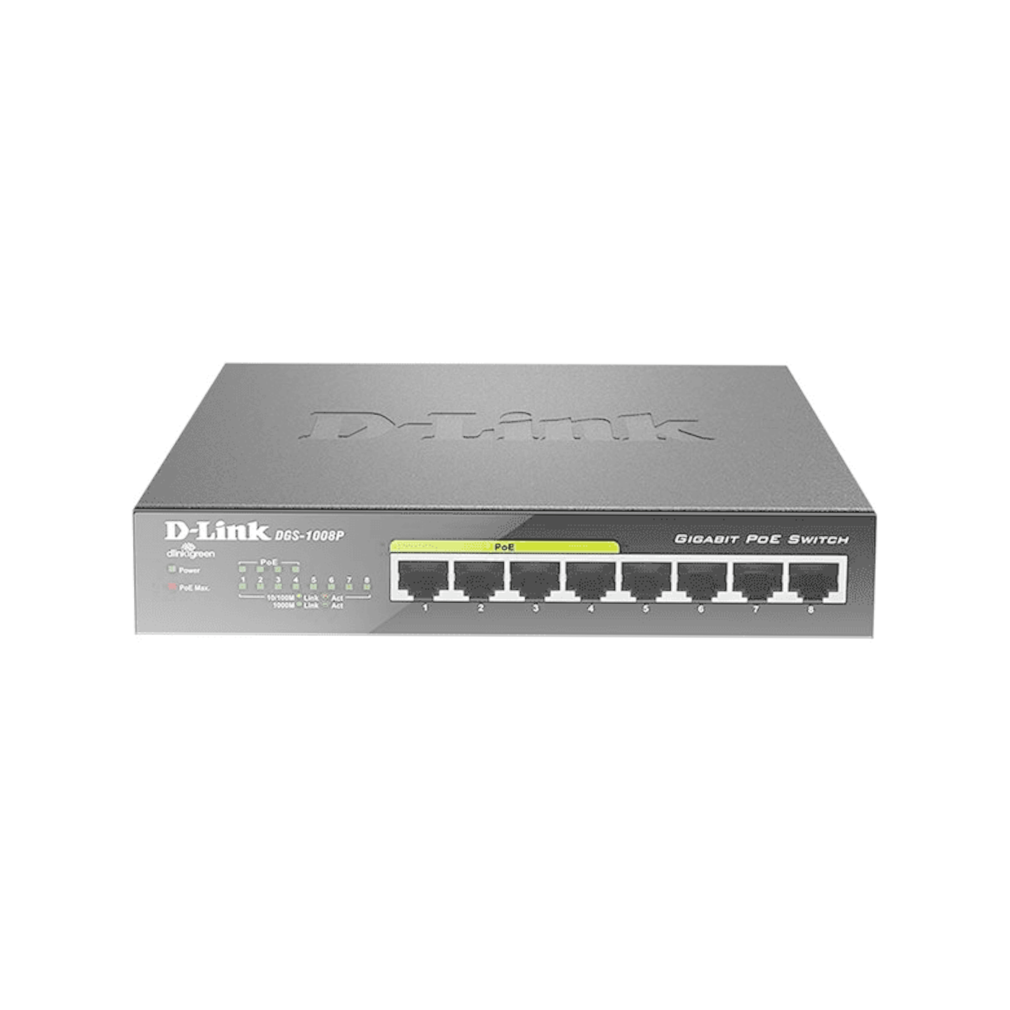 SWITCH ETHERNET 8P D-LINK DGS-1008P