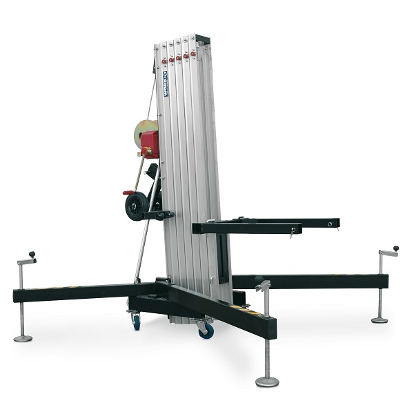 Sistemas de elevación con soporte en el suelo