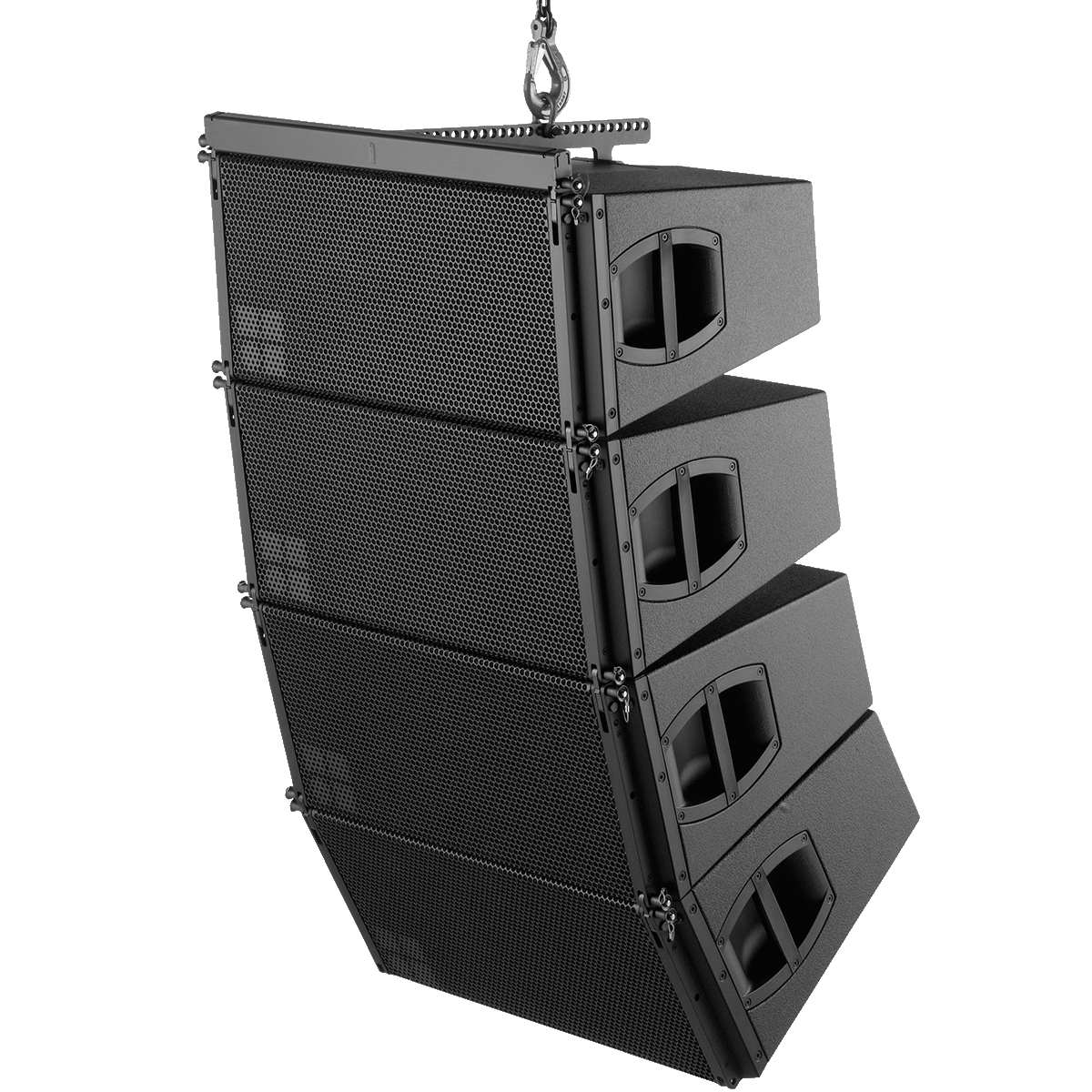 Recintos, etapas de potencia y accesorios